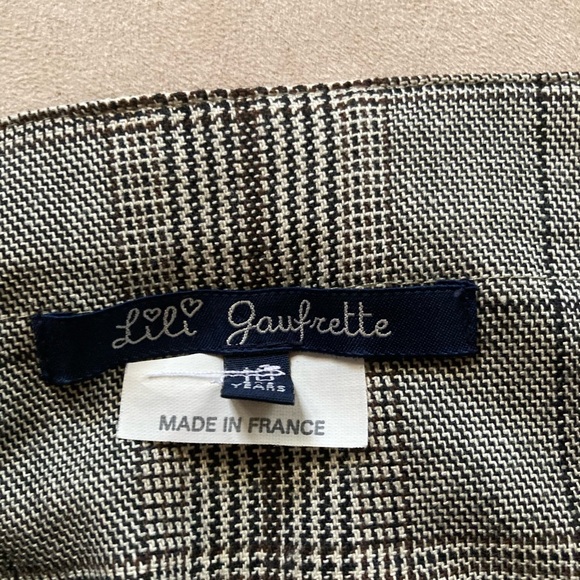 Lili Gaufrette Made in France Girls Embellished Skirt Sz 10 - Picture 4 of 9